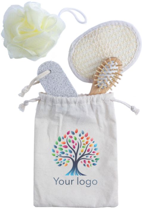 Conjunto de baño de algodón Essentials - Orcajo