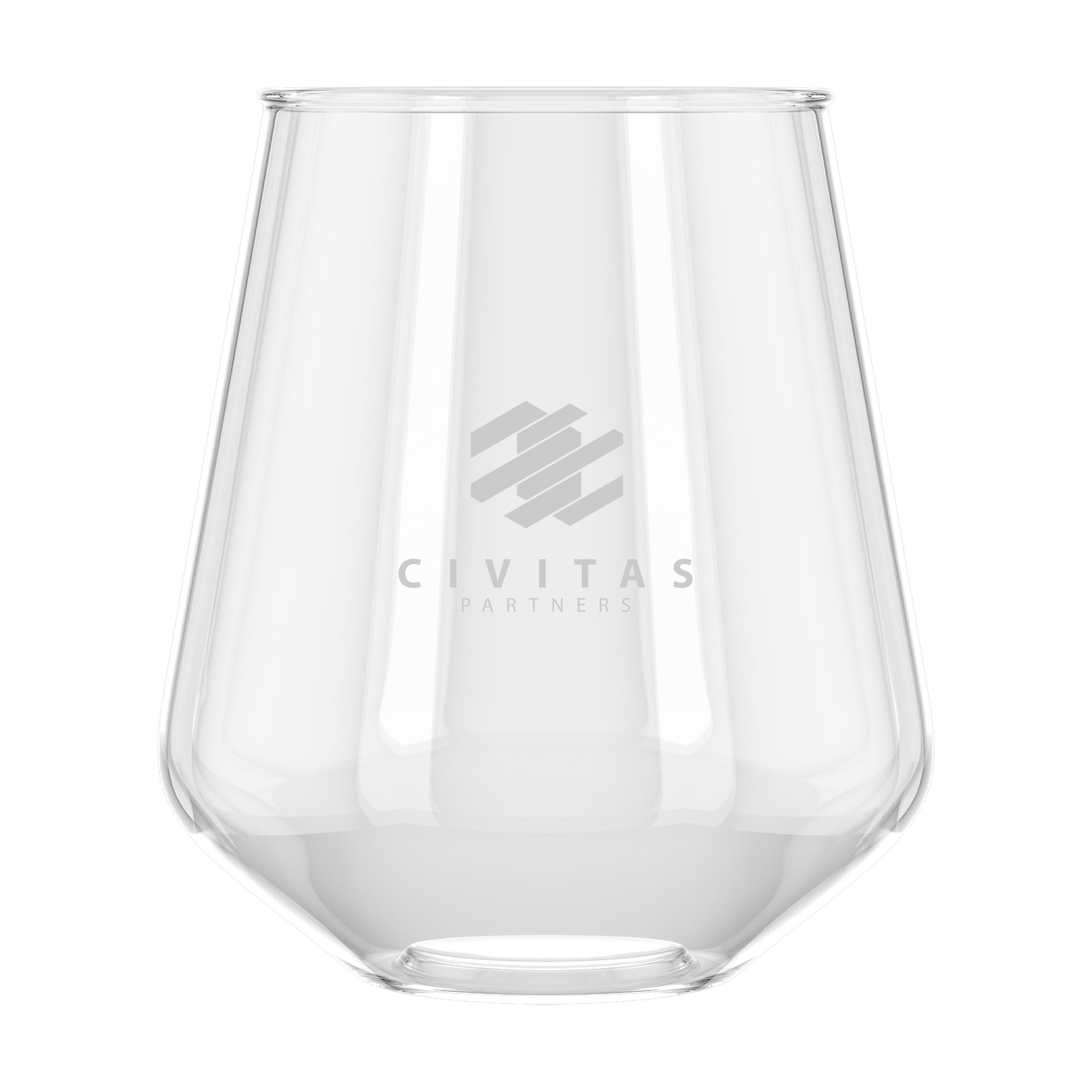 Copa Esférica Tritan 400 ml - Cubel impreso con logotipo