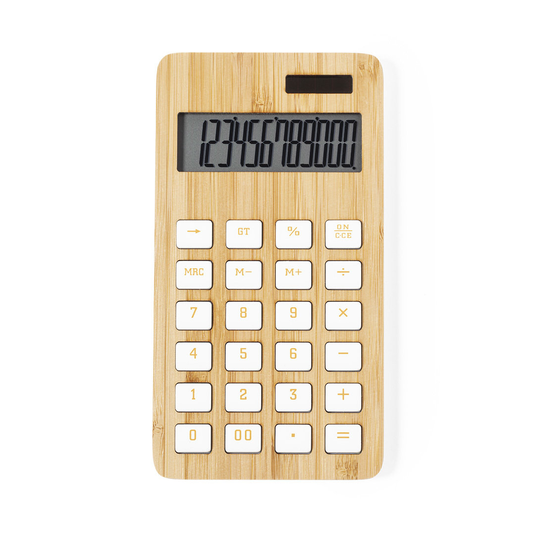 Calculadora Solar de Bambú de 12 Dígitos - Almoradí