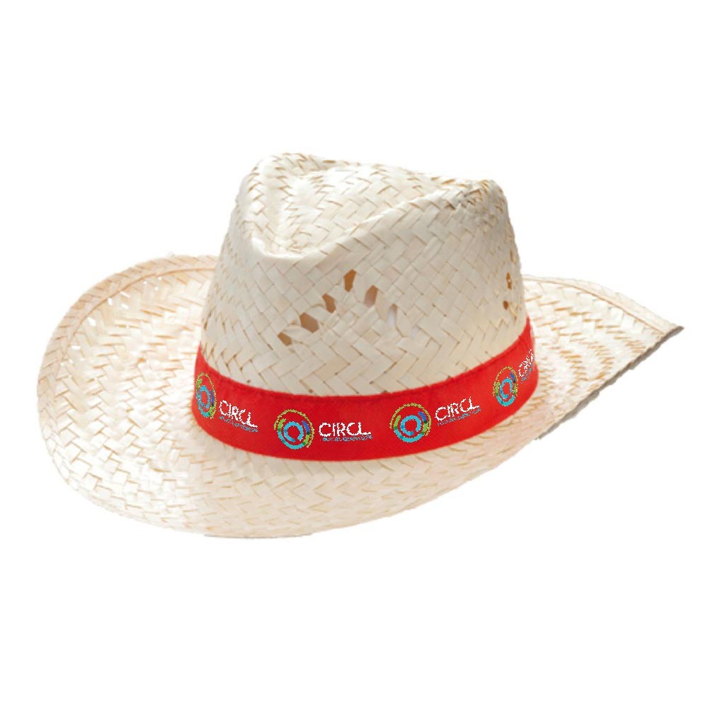 Sombrero de paja blanco con una cinta interior cómoda y orificios de ventilación - Shipton Moyne - Huerta de Valdecarábanos