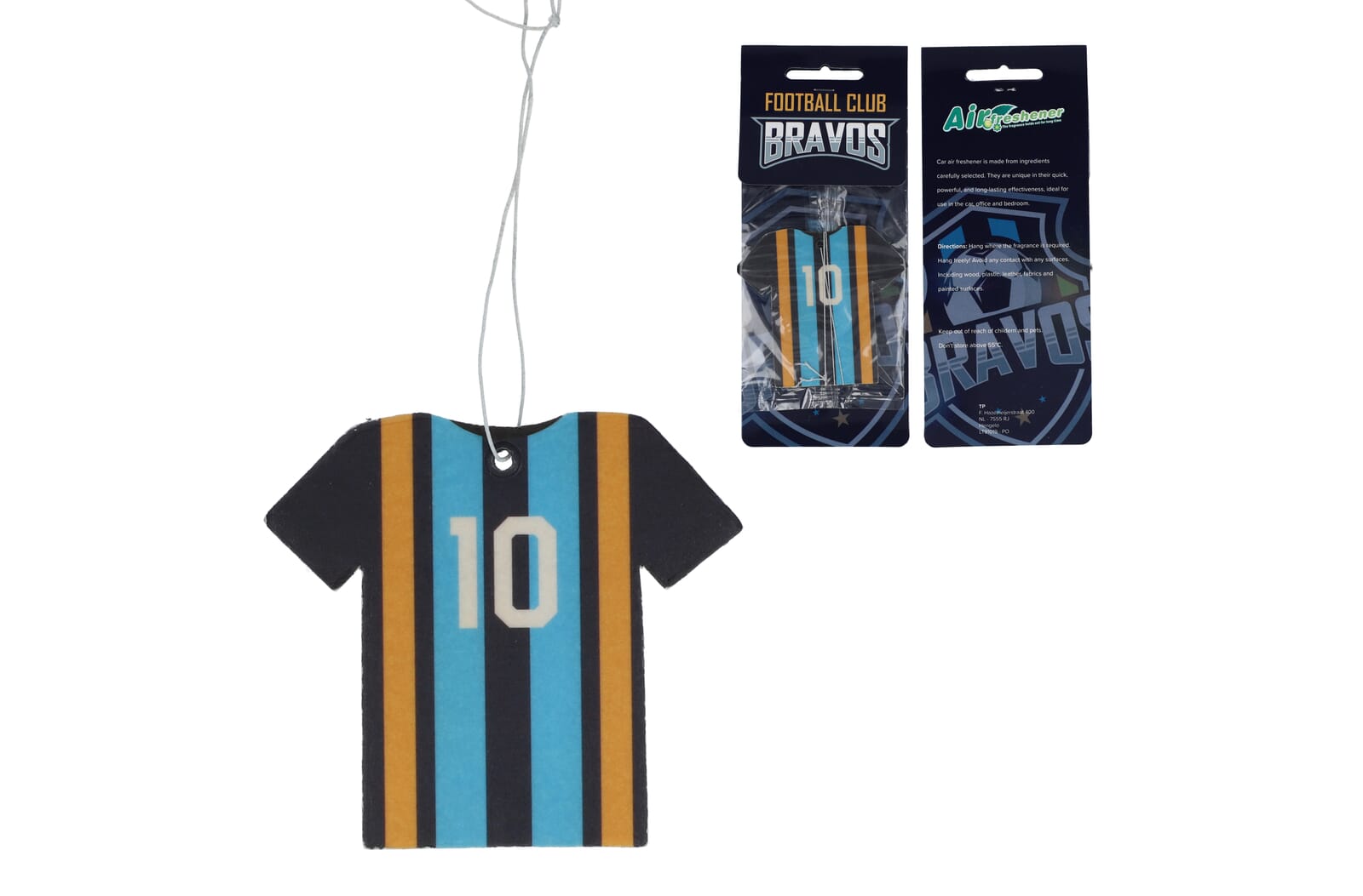 Camiseta aromatizante para coche Brisa Marina - Agudo