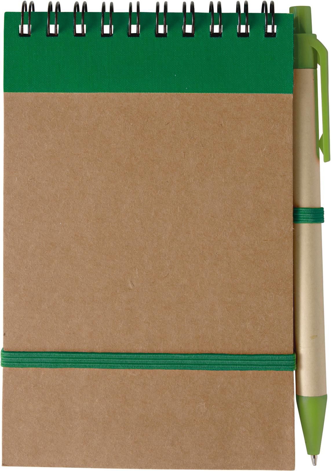 Eco Cuaderno Reciclado - Coslada impreso con logotipo