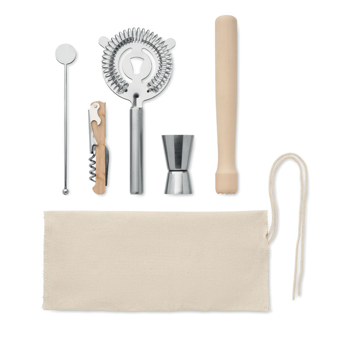 Kit de cóctel de 5 piezas en bolsa - Osera de Ebro