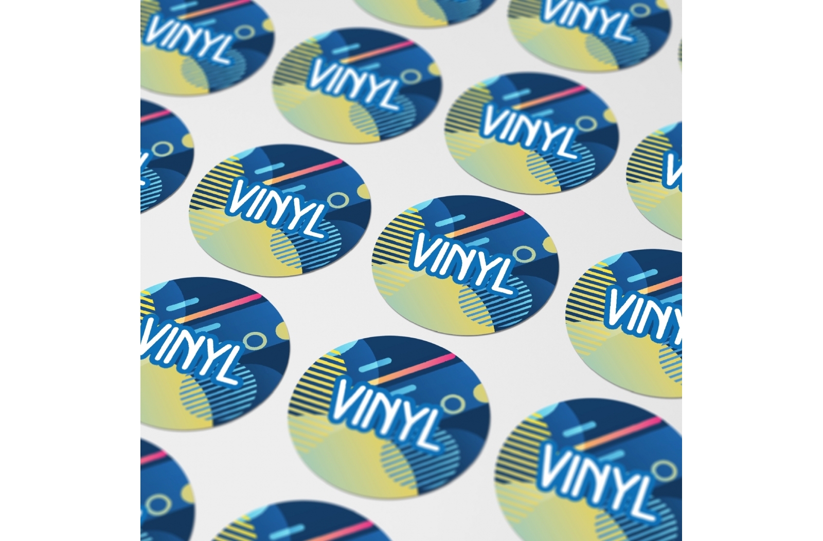 Vinyl Sticker Rond Ø 15 mm