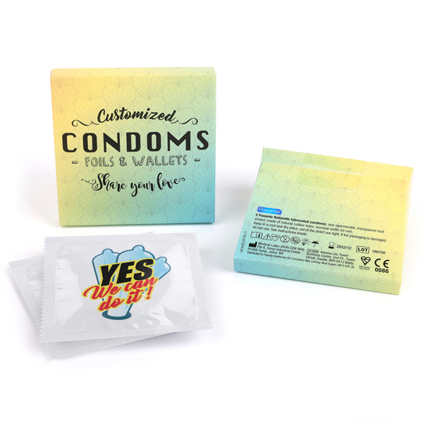 Paquete de condones en una caja de cartón - Charndon - Ruesca