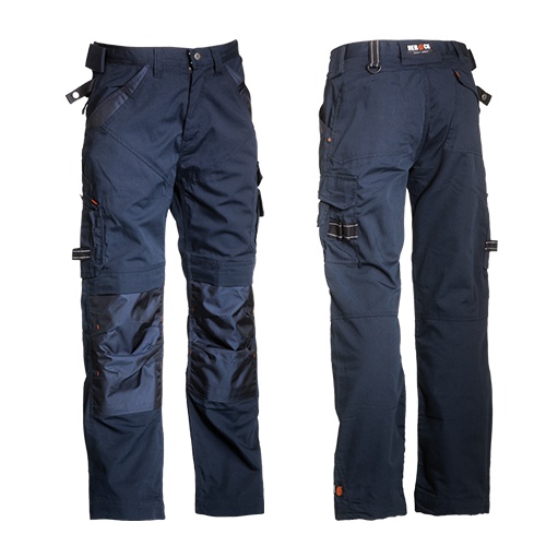 Pantalones de trabajo repelentes al agua con múltiples bolsillos - Barrundia