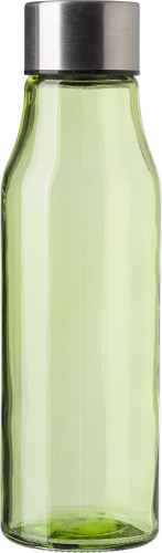 Botella de Vidrio con Tapa de Acero Inoxidable - Mollina