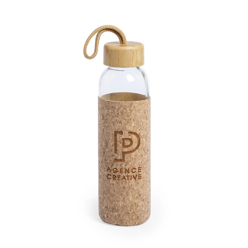 Botella de Vidrio de la Línea Eco-Friendly Nature 500ml - Lluçà