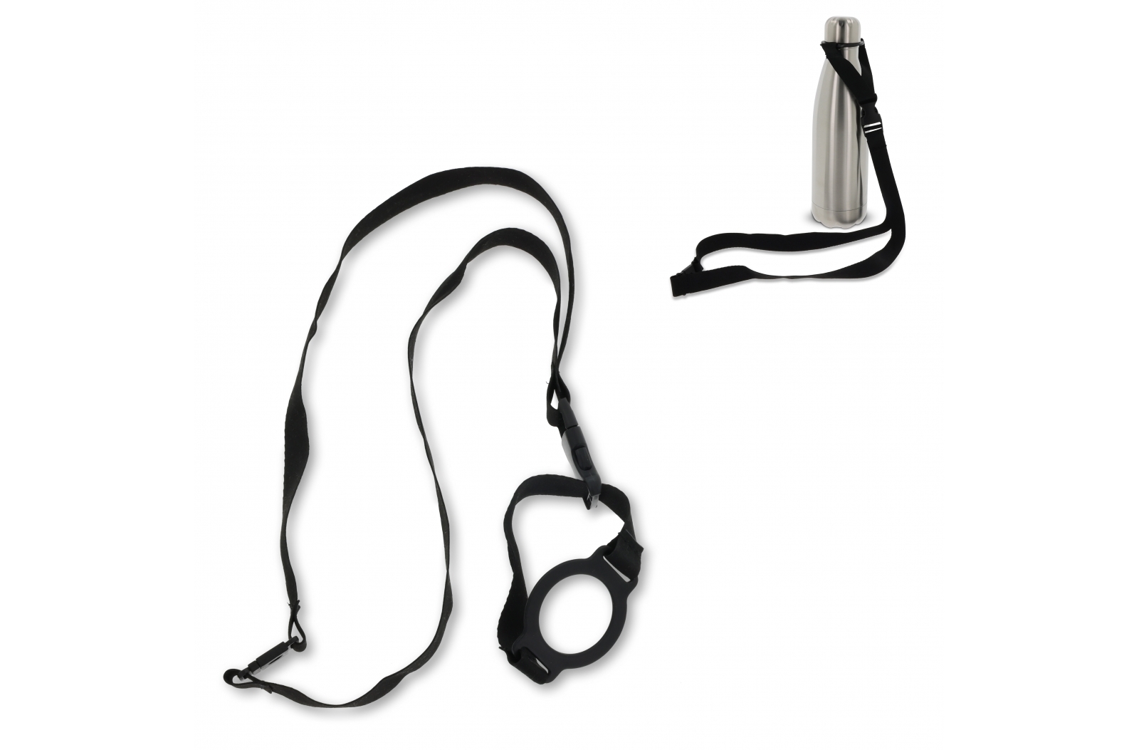 Cordón y soporte para botella 2 en 1 - Albalatillo