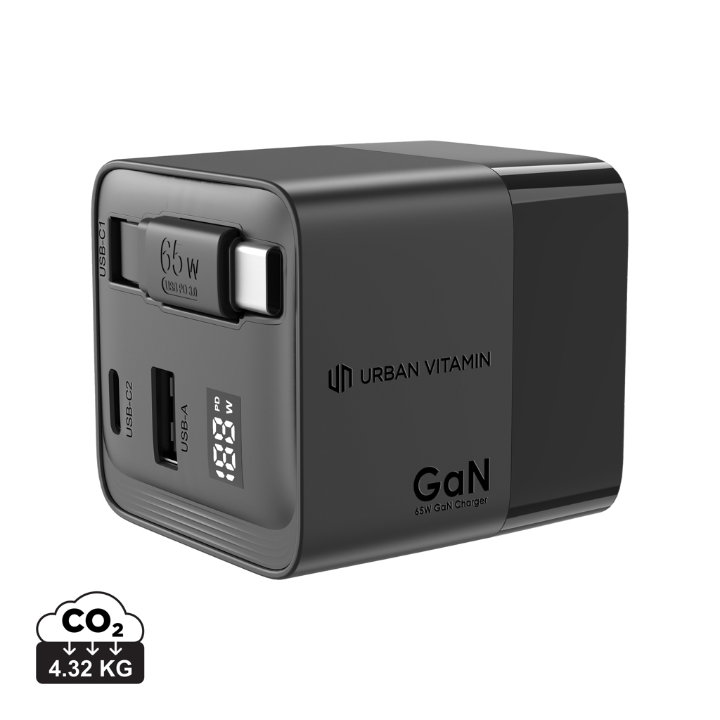Cargador Compacto Avanzado 65W - San Bartolomé de las Abiertas