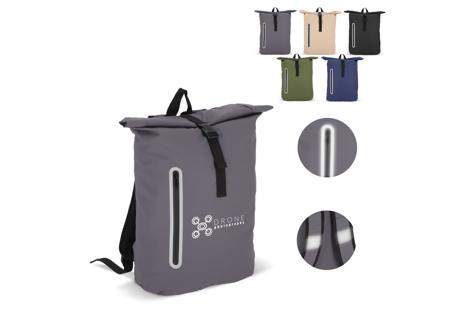 Mochila Reflectante Reciclada 20L - Palafolls