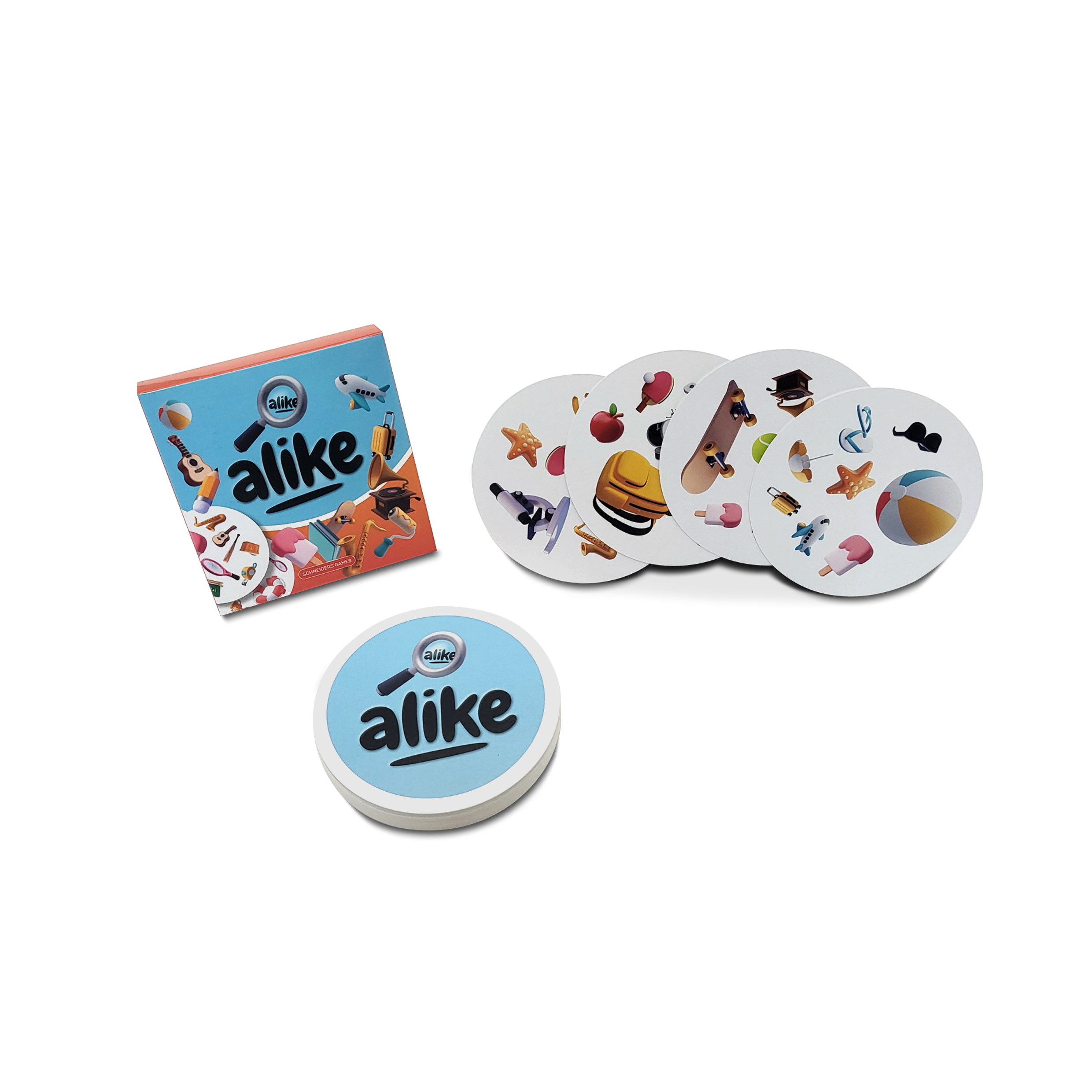 Juego de Cartas Iguales - Cabolafuente