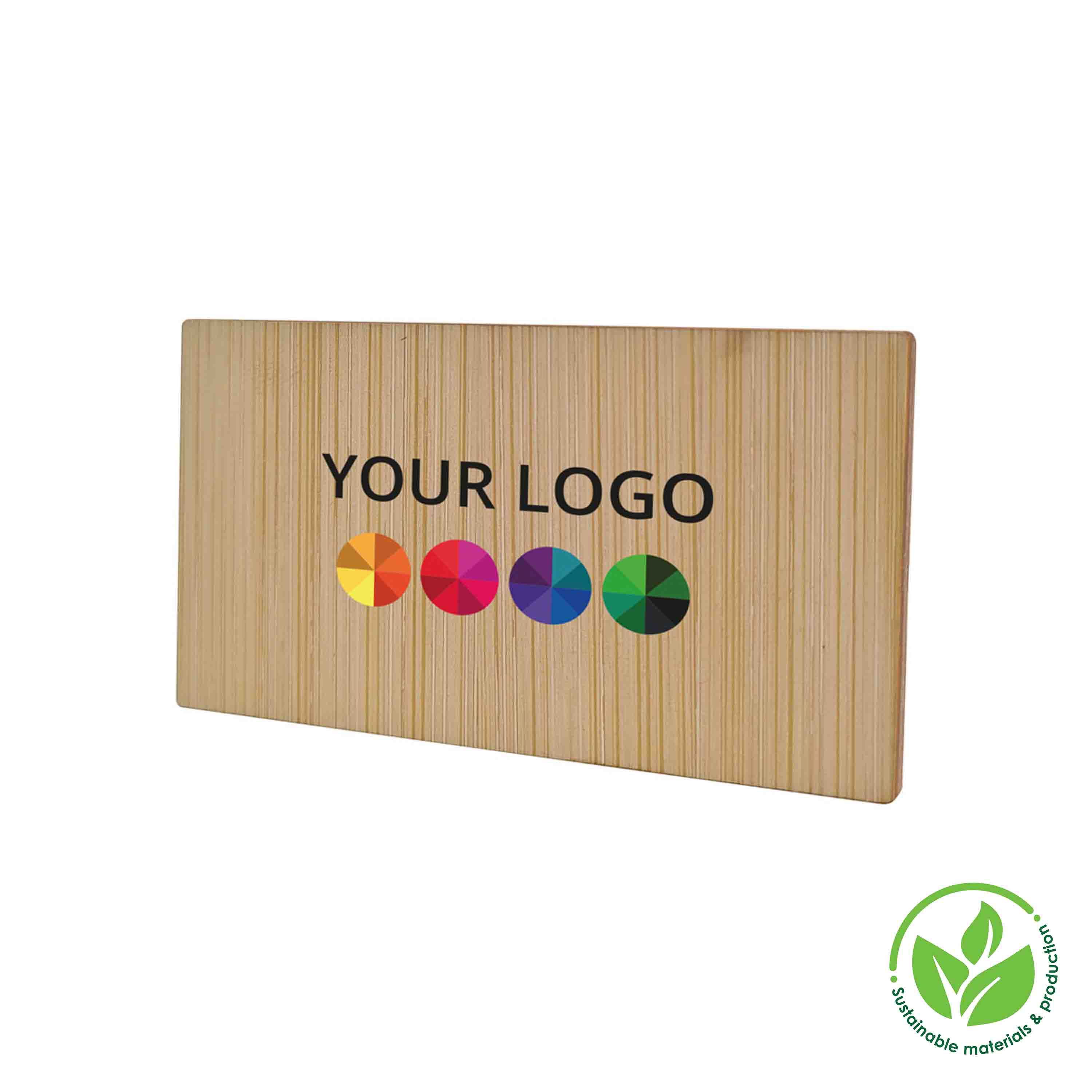 Insignia de Bambú Rectangular - Botorrita