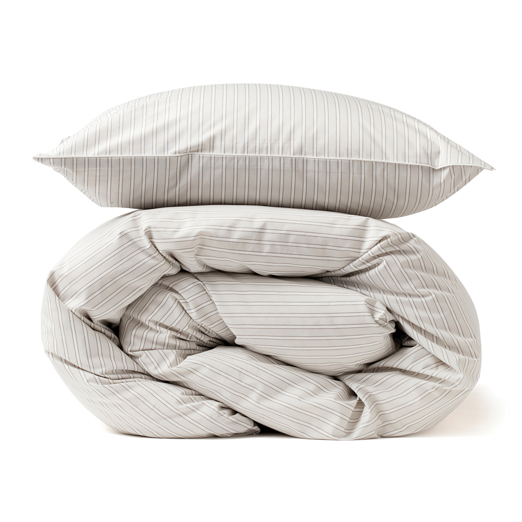 Juego de Funda Nórdica de Algodón Tejido Percale - Plan impreso con logotipo