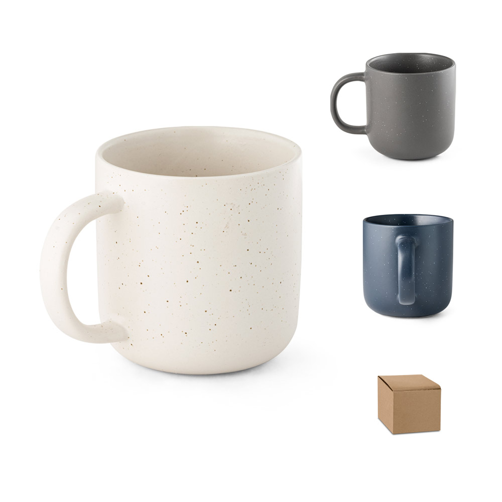 Taza de Cerámica Mate con Manchas 370ml - Royston - Villanueva del Río y Minas
