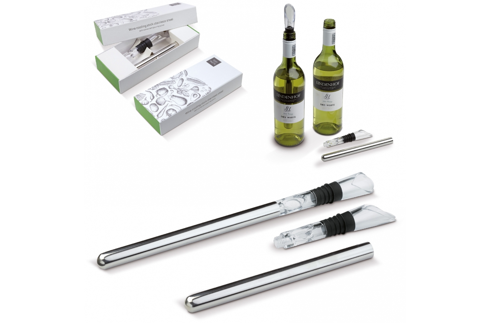 Palo enfriador de vino con pitorro para verter - Cañada Rosal