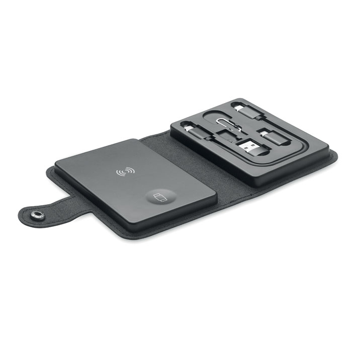 Conjunto de Conectores y Cargador Inalámbrico Multidispositivo - Bujaraloz