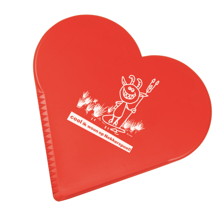 Rascador de Hielo de Plástico en Forma de Corazón - L’Hospitalet de Llobregat