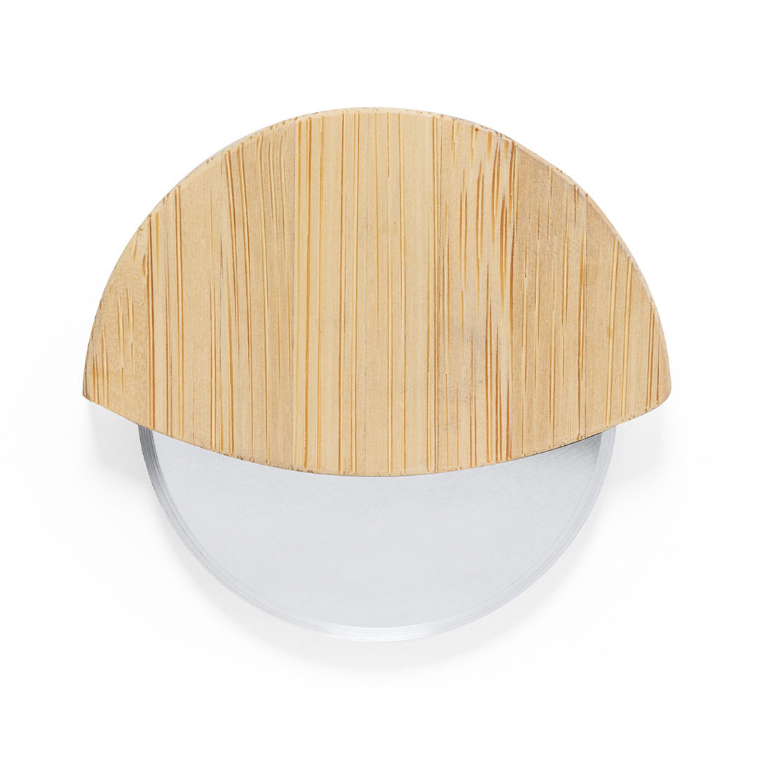 Cortador de Pizza con Mango de Bambú Línea Naturaleza - Vallromanes