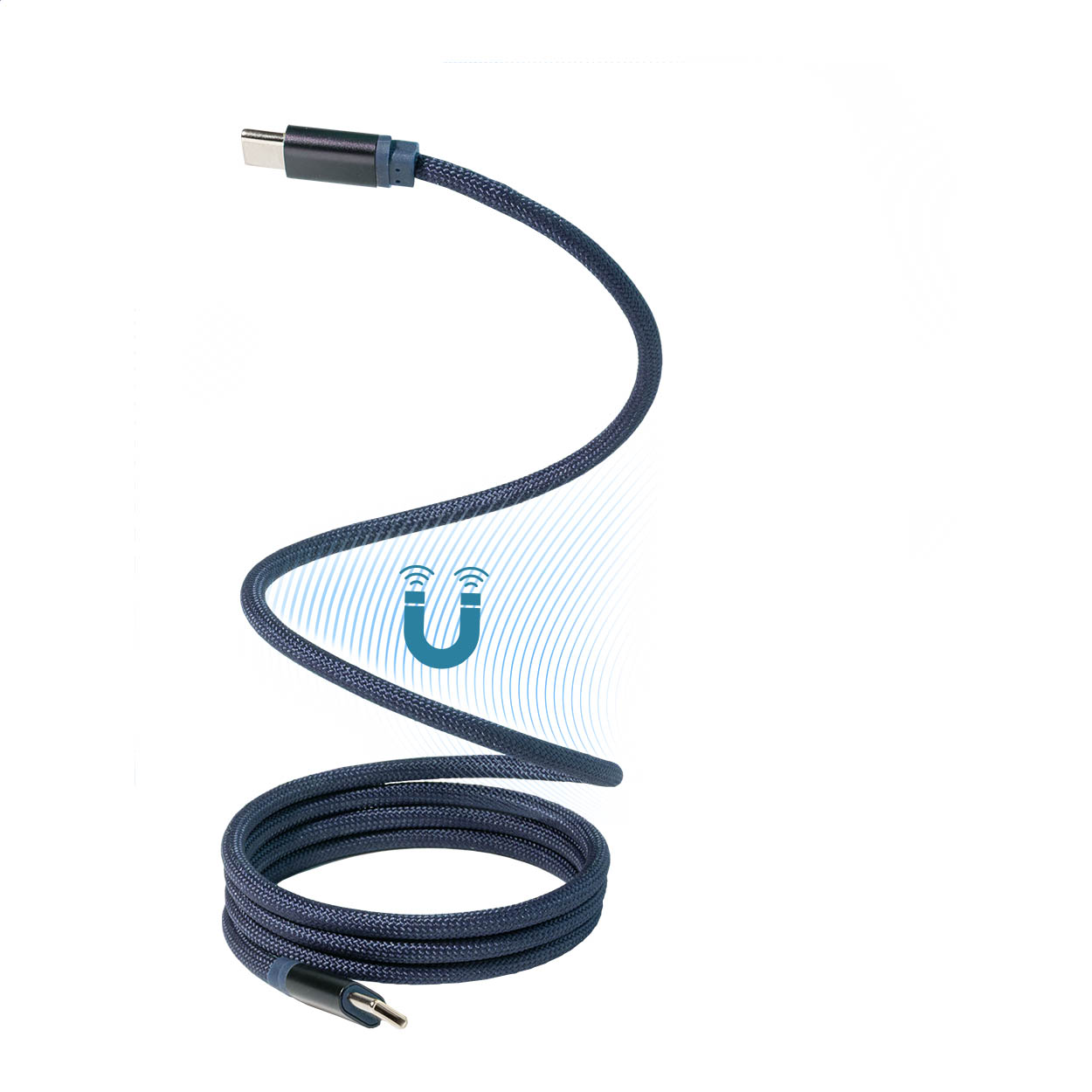 Cable Magnético Recargable - Caspe impreso con logotipo