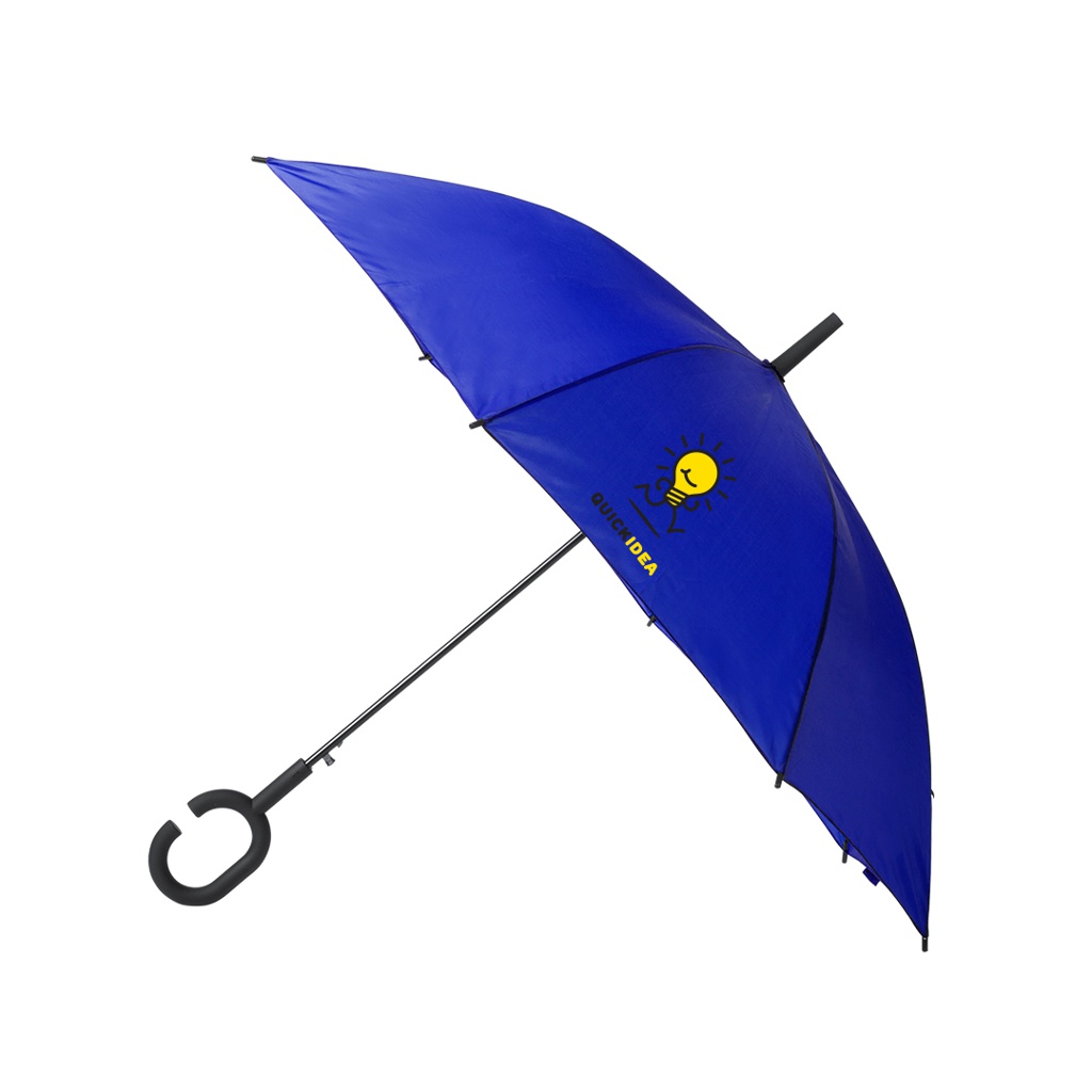 Paraguas de Poliéster de Apertura Automática en Tono Brillante - Estollo