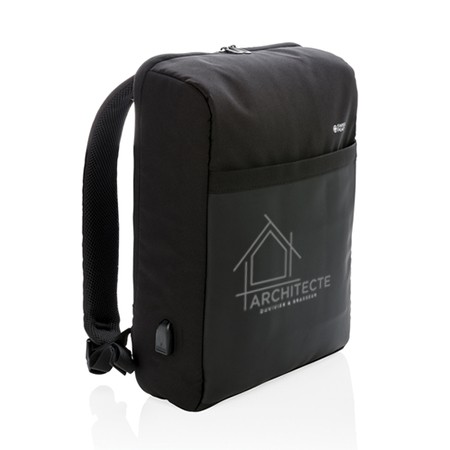 Mochila minimalista anti-robo con salida USB - Socuéllamos