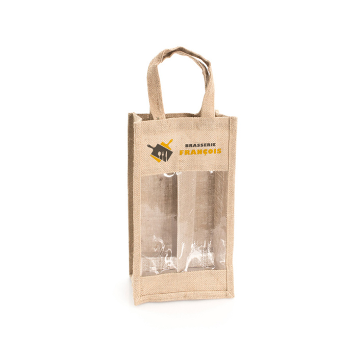 Bolsa de vino de yute laminado - Herencia