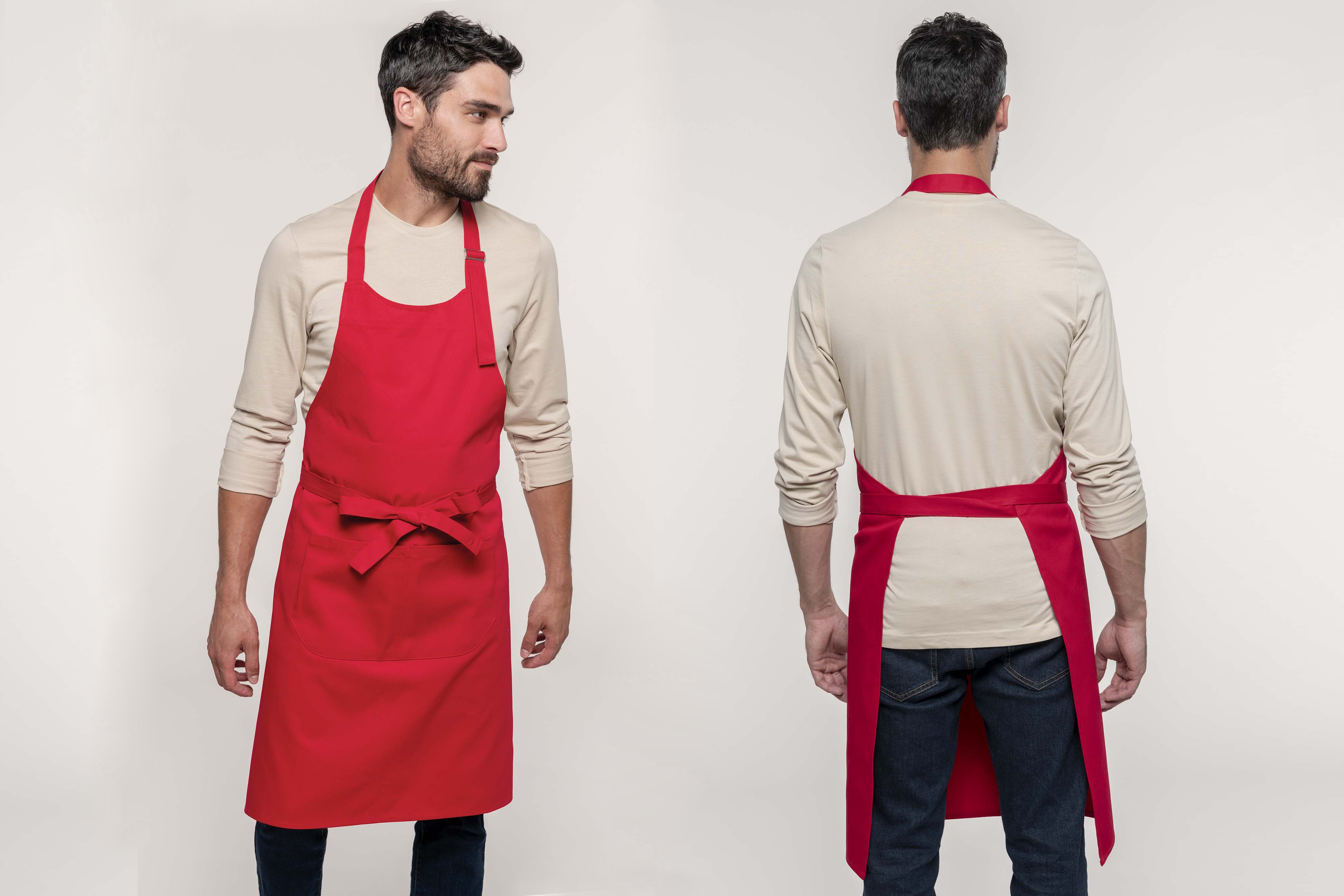 Delantal Único de Mezcla de Algodón y Poliéster - San Vicente del Raspeig