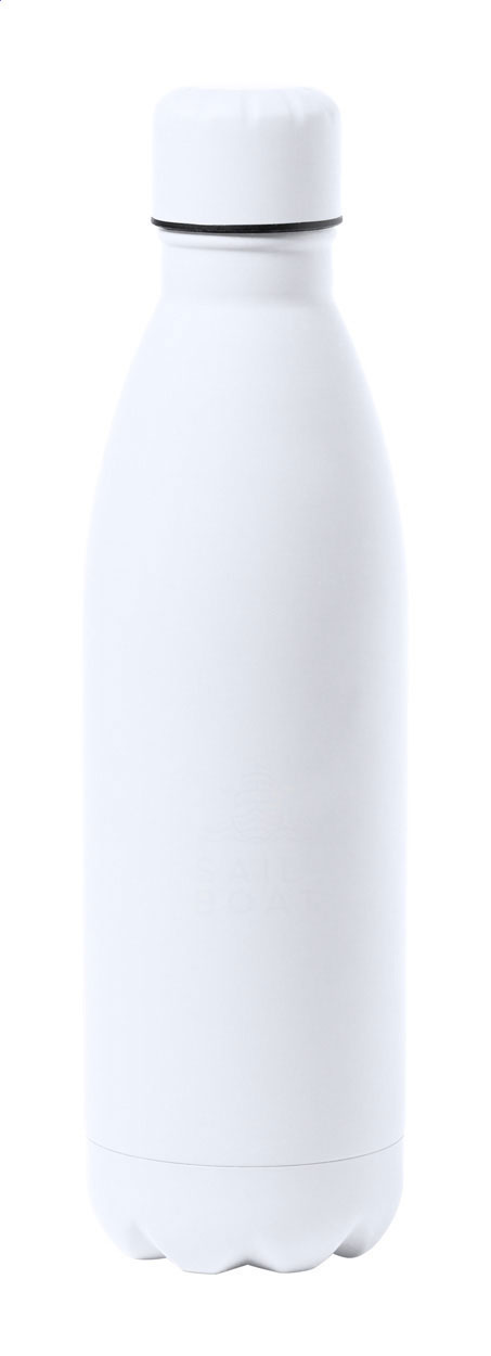 Botella de Acero Inoxidable con Acabado de Goma - Salteras