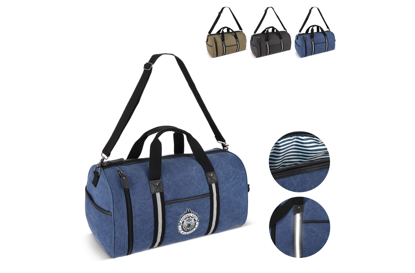 Bolsa de lona reciclada EcoTraveler - Urrea de Jalón