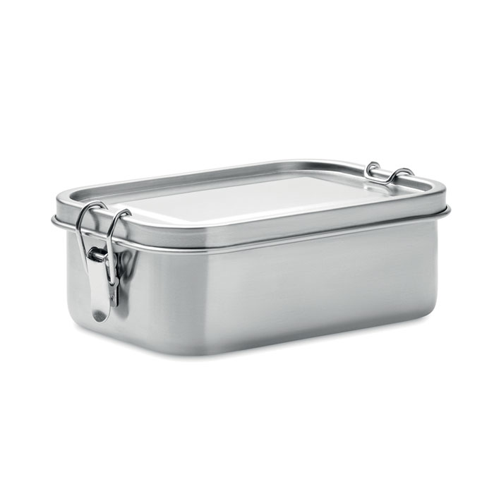 Caja de almuerzo de acero inoxidable 750ml - Cartajima impreso con logotipo