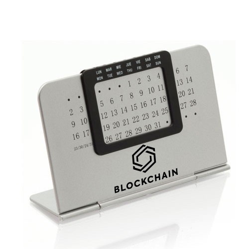 Calendario Perpetuo de Acabado Suave con Soporte Plegable - Bureta