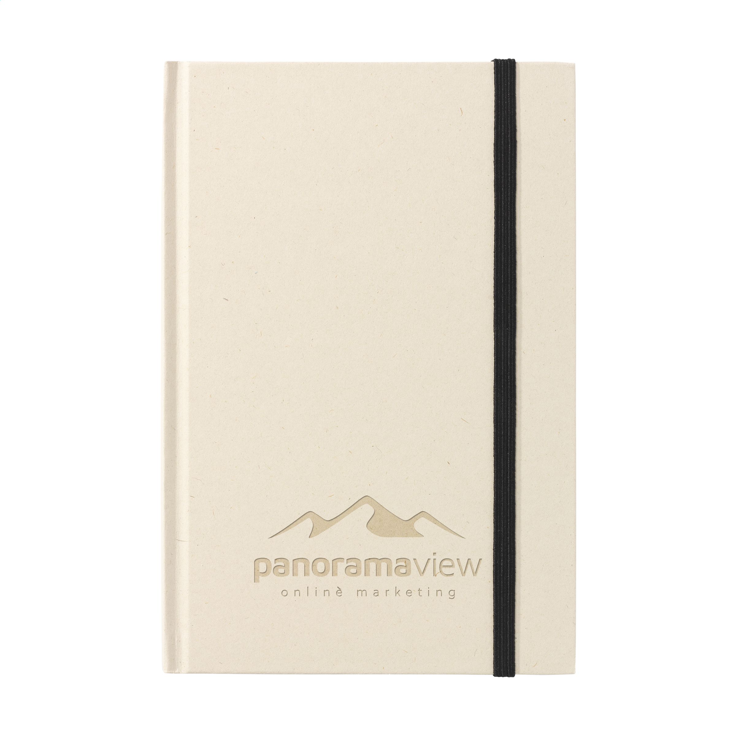 Cuaderno Eco de Bagazo de Caña de Azúcar - Fuensanta de Martos impreso con logotipo
