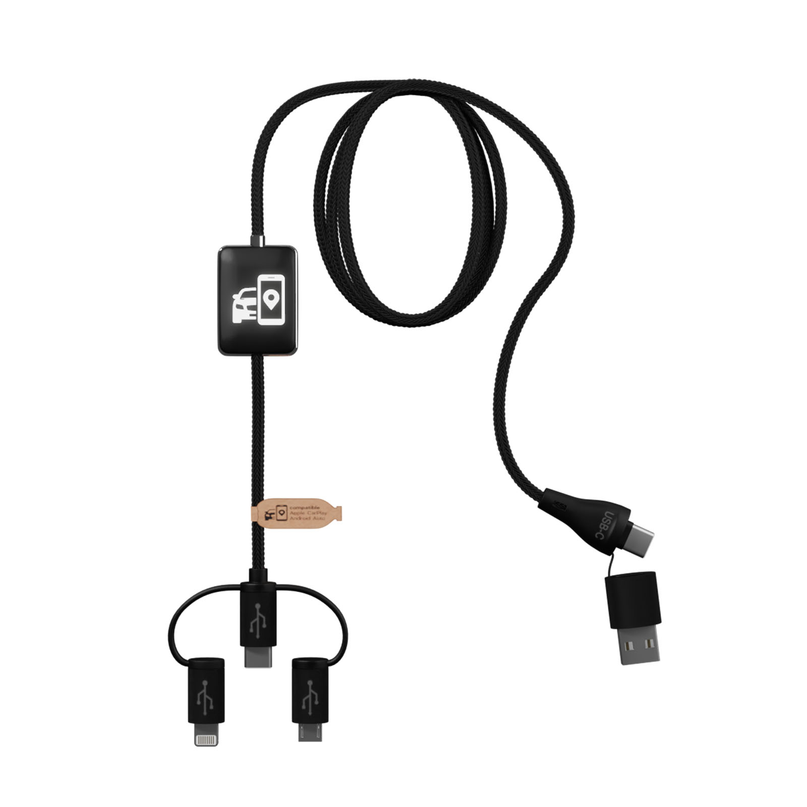 Cable de Carga 5-en-1 EcoConnect - Rockborne - La Vilueña