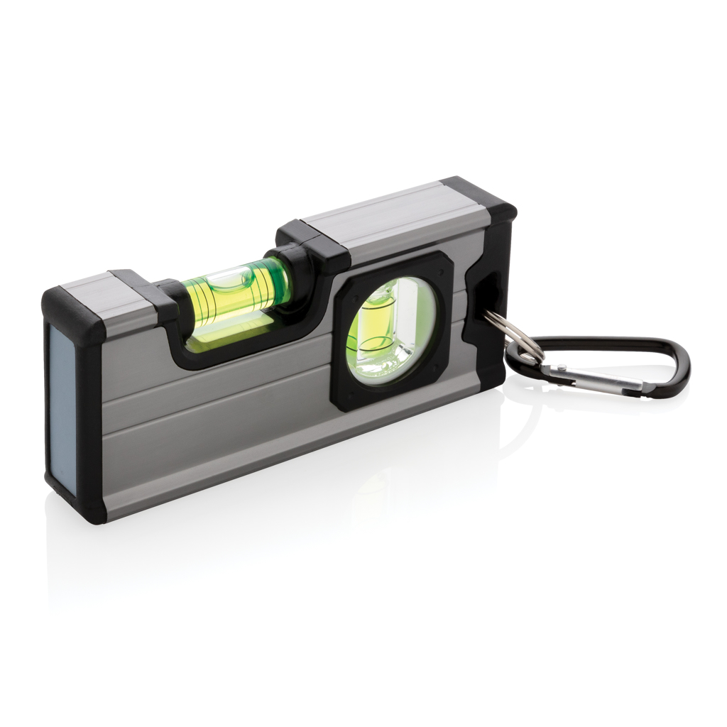 Regla de aluminio con base magnética y mosquetón - Oxton - Otero