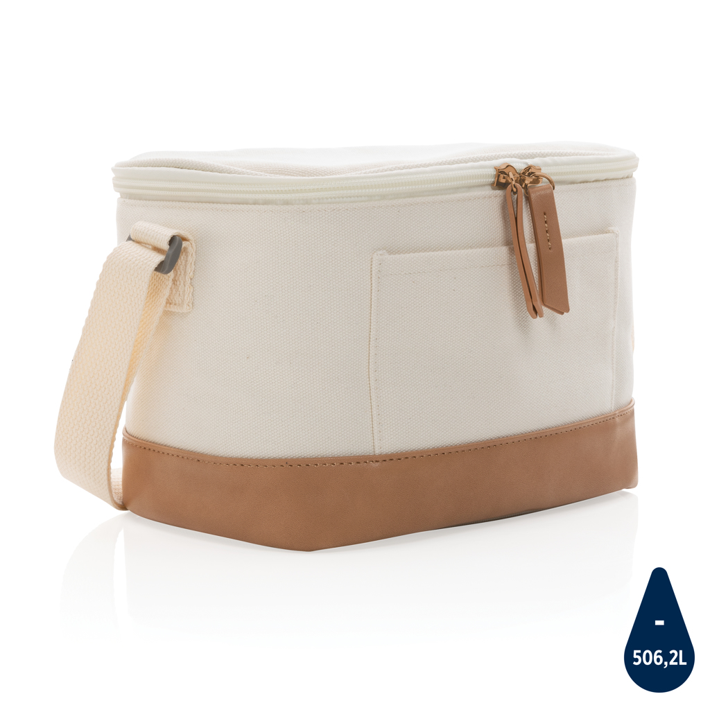 Elegante Bolsa Enfriadora de Lona Reciclada - Alcañizo