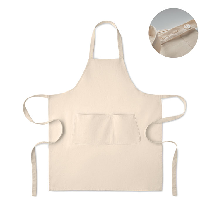 Delantal de algodón orgánico EcoCocina - Bergasa