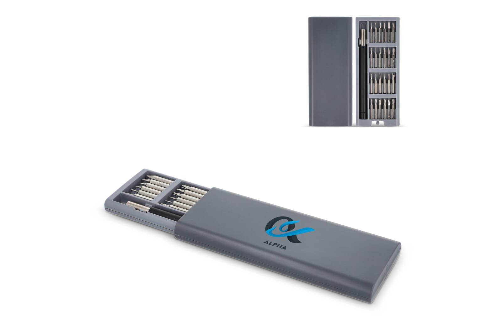 Juego de destornilladores de precisión 24 en 1 con organizador