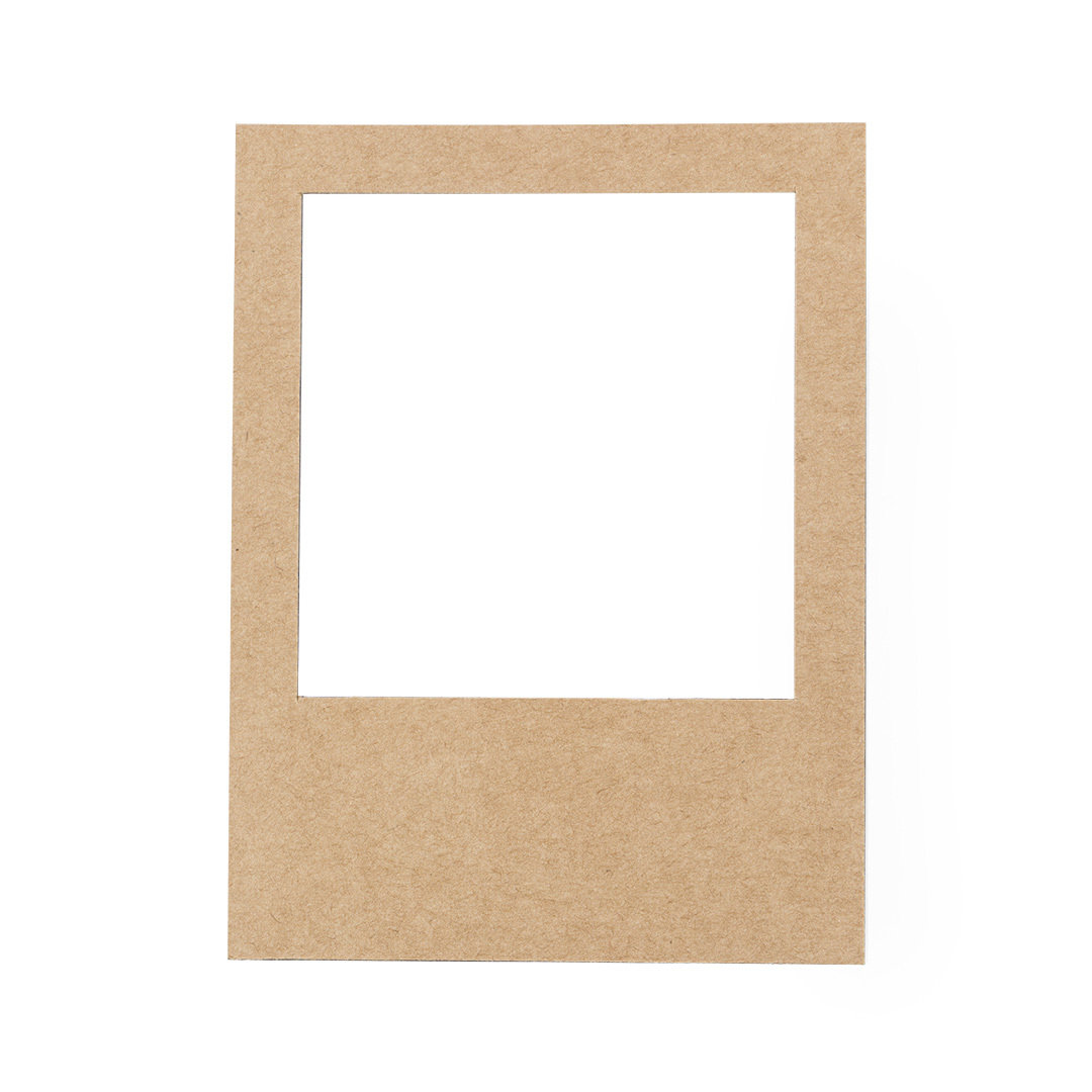 Marco de fotos de cartón reciclado magnetizado - Luesia