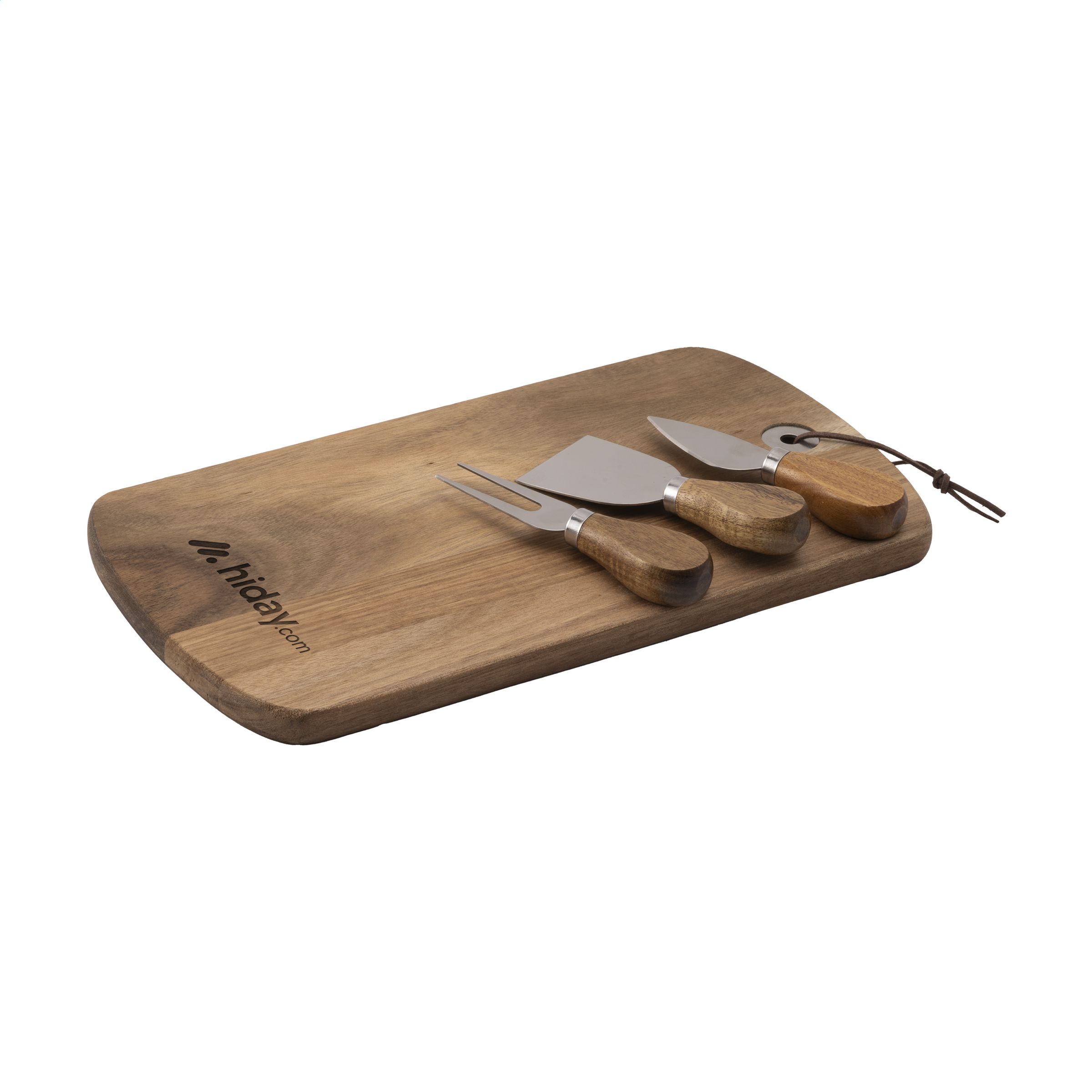 Juego de Tabla de Quesos de Madera de Acacia - Burgos