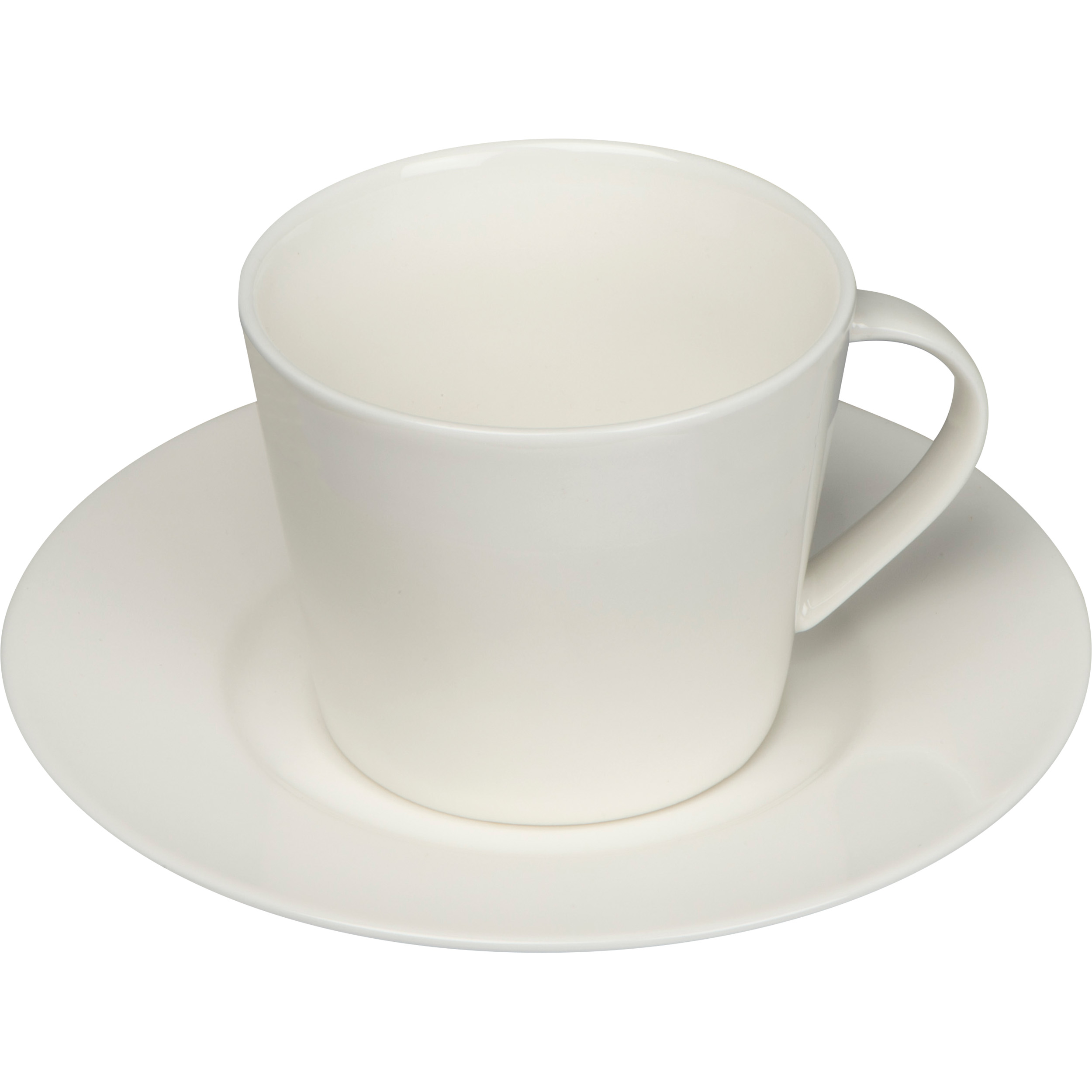 Taza de Porcelana Impresa con Platillo - Highworth - Vilafranca de Bonany