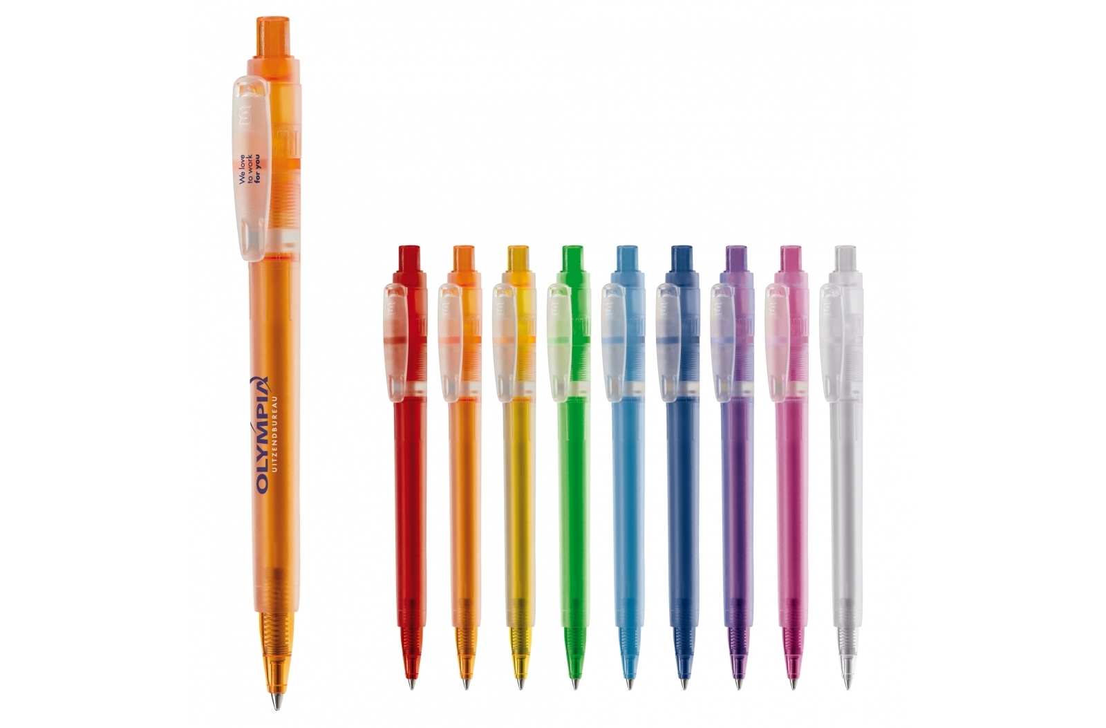 Bolígrafo con Punta de Bola y Clip de Escarcha - Bexley - Torrelavega