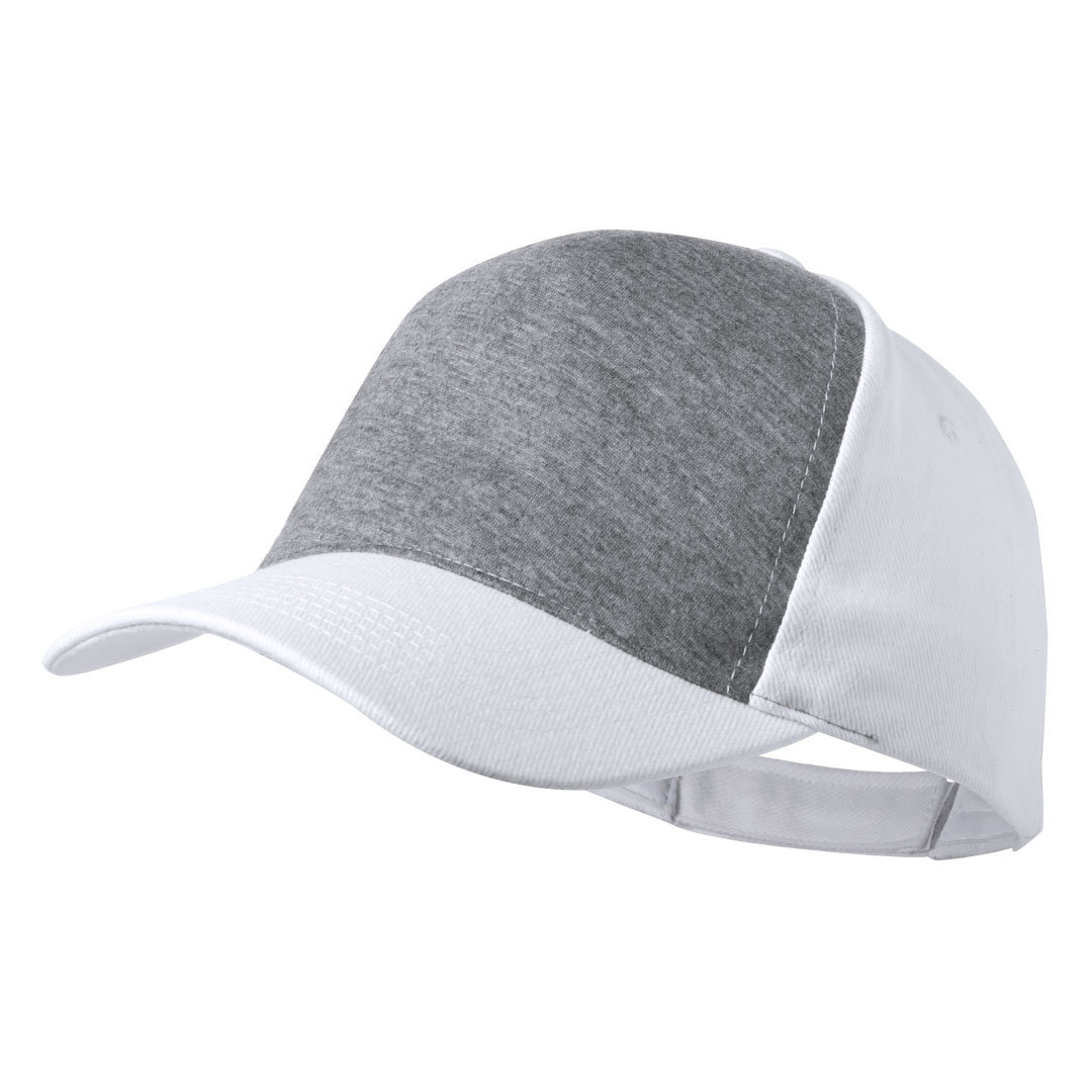 Gorra de 5 paneles ajustable de algodón-denim - Orés