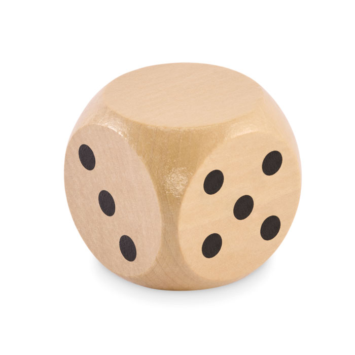 Dado de madera Schima 5cm - Petra