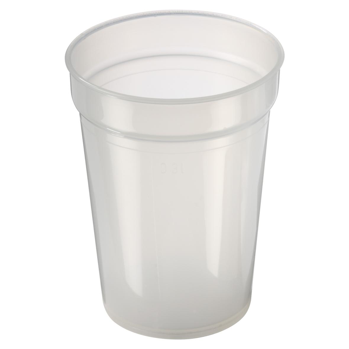 Copa de Plástico Transparente Apilable 300ml - Neda