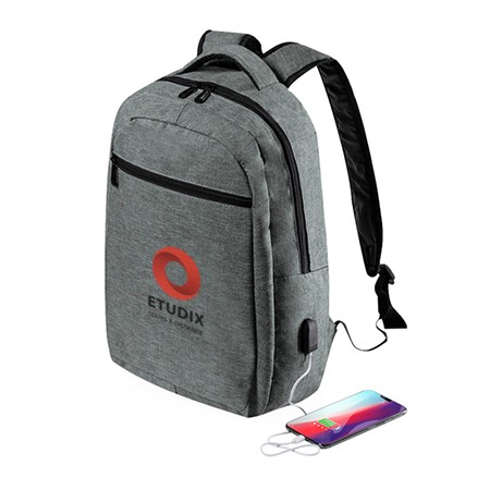 Mochila de negocios con puerto de carga USB - Alfafara