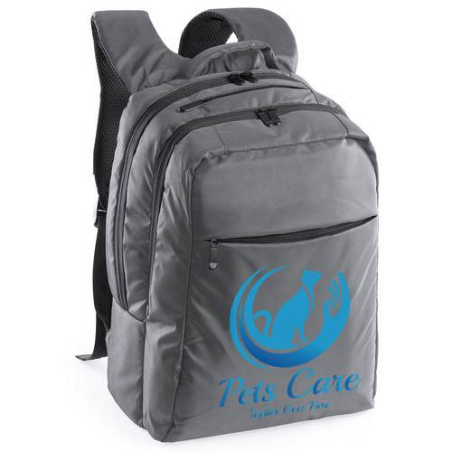 Mochila Resistente de Nailon con Compartimento Acolchado para Laptop - Carnota