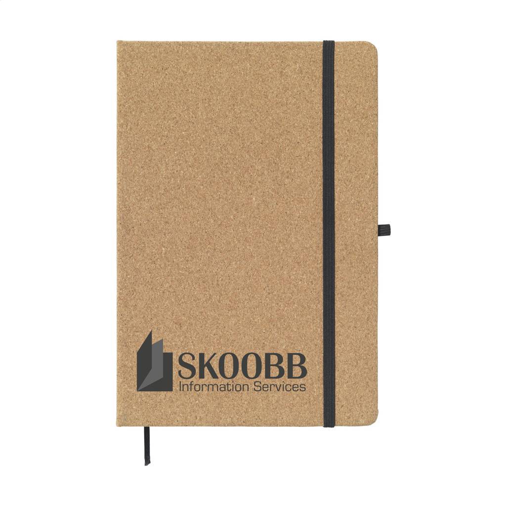 Cuaderno A5 con cubierta de corcho ecológico - Camas