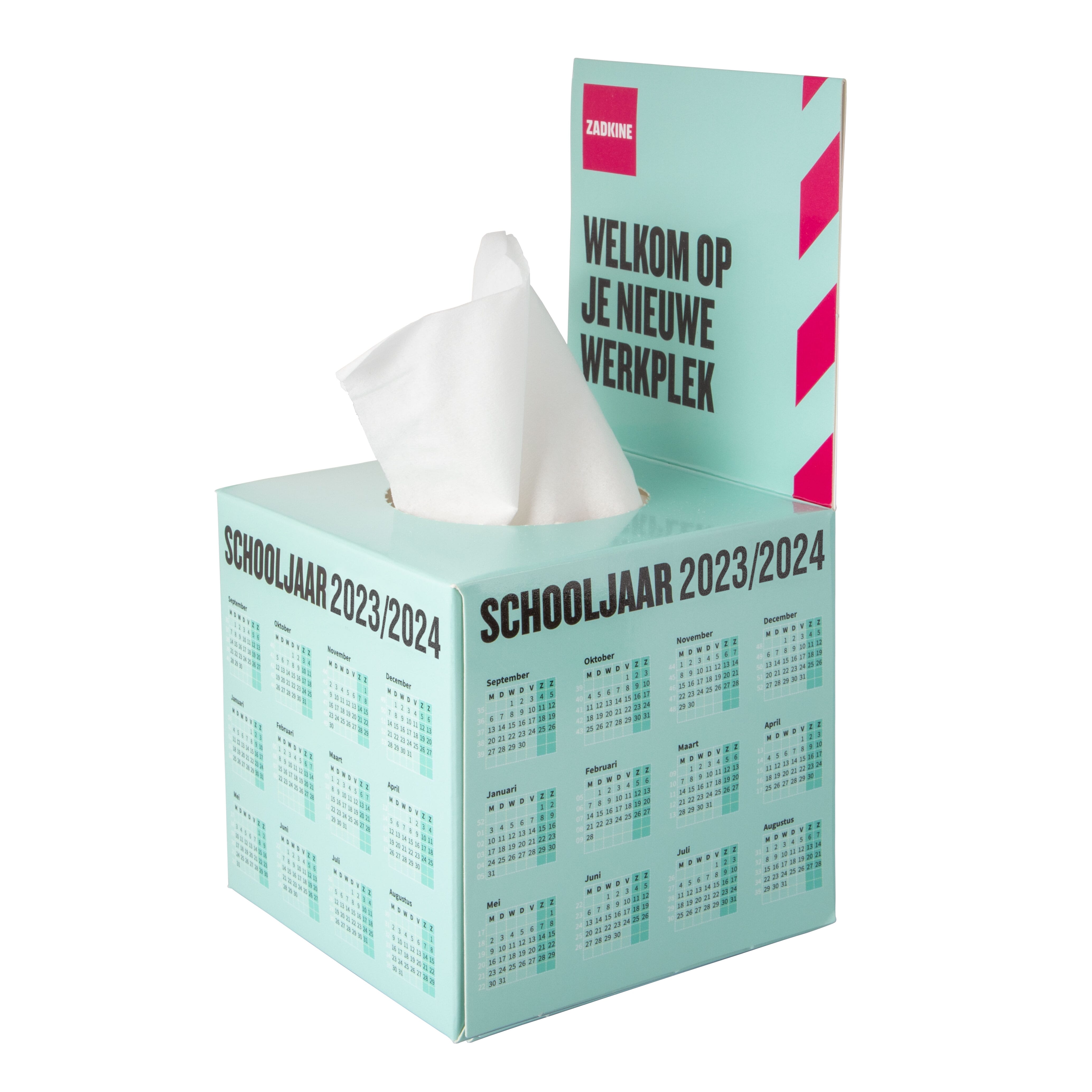 Caja de pañuelos personalizada - Hornos de Moncalvillo
