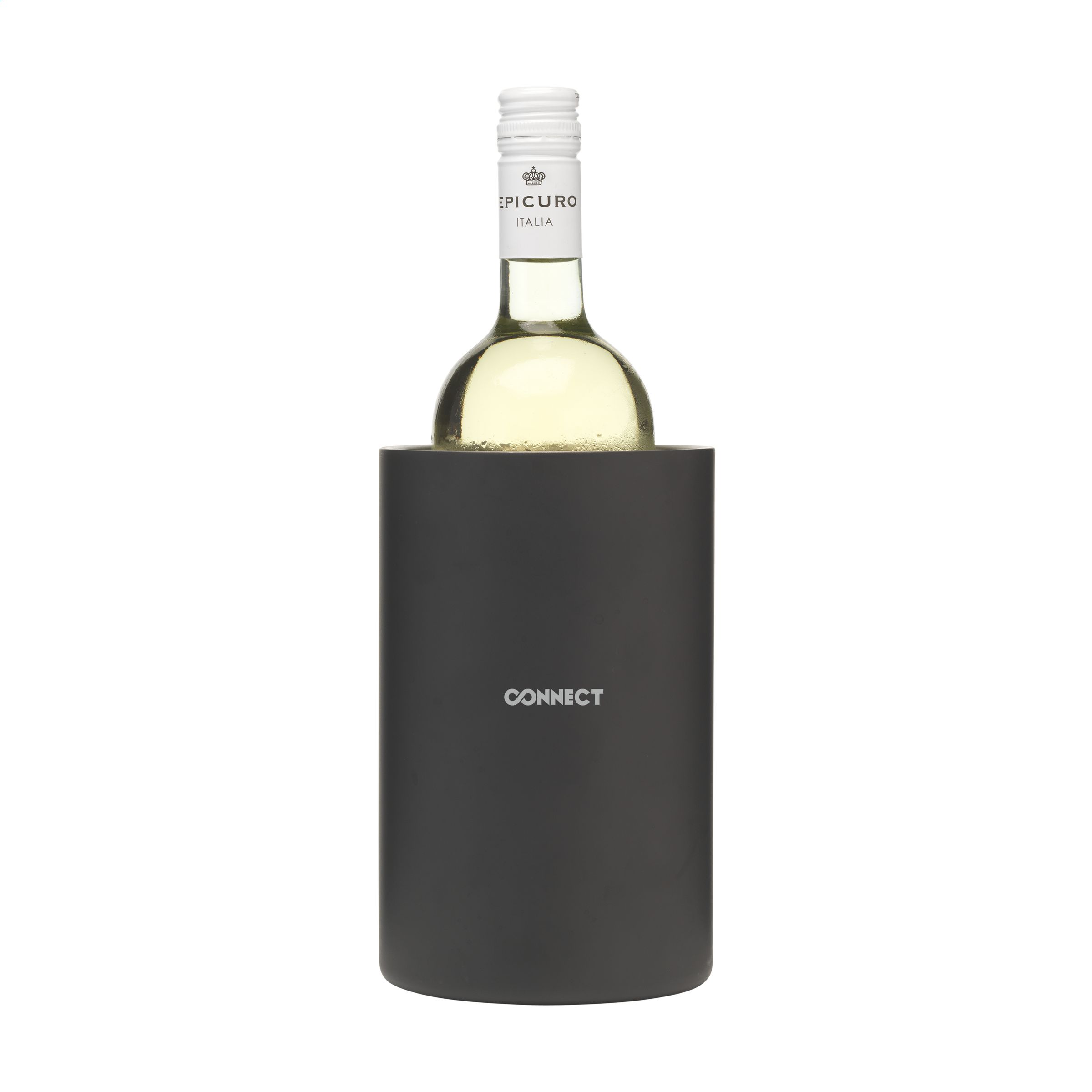 Enfriador de Vino de Acero Inoxidable en Negro Mate - Cuzcurrita de Río Tirón